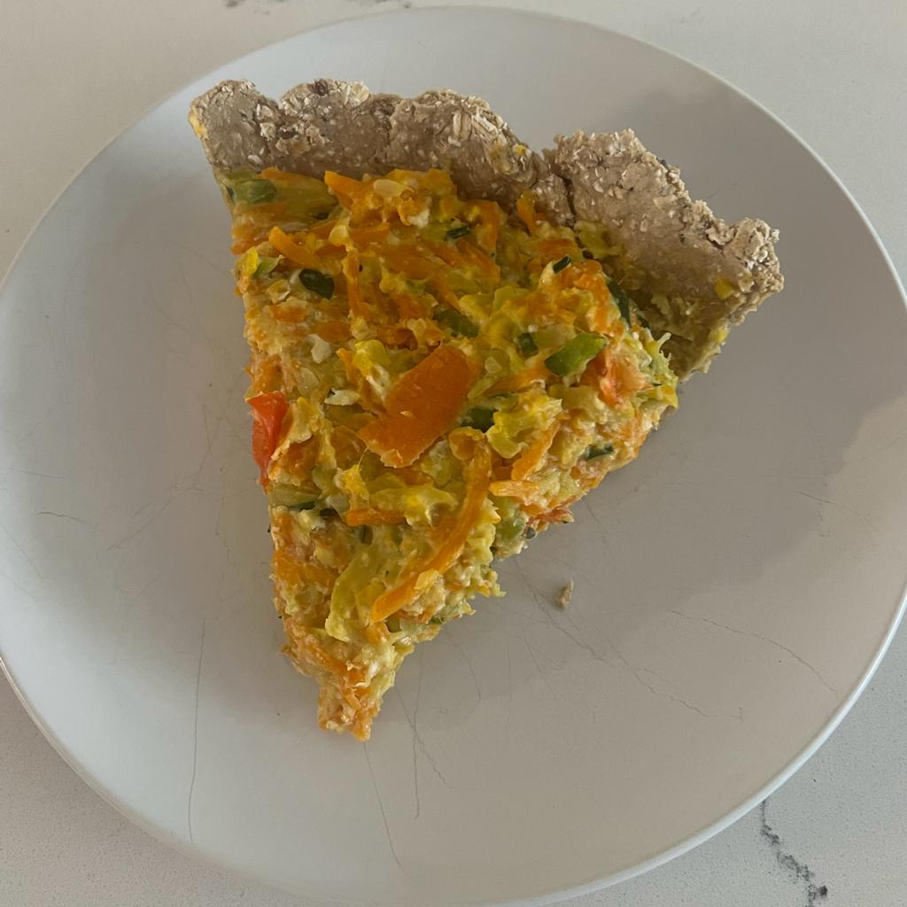 Vegetable tart 