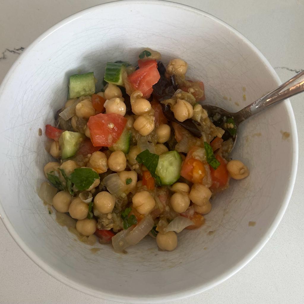 Chickpea salad