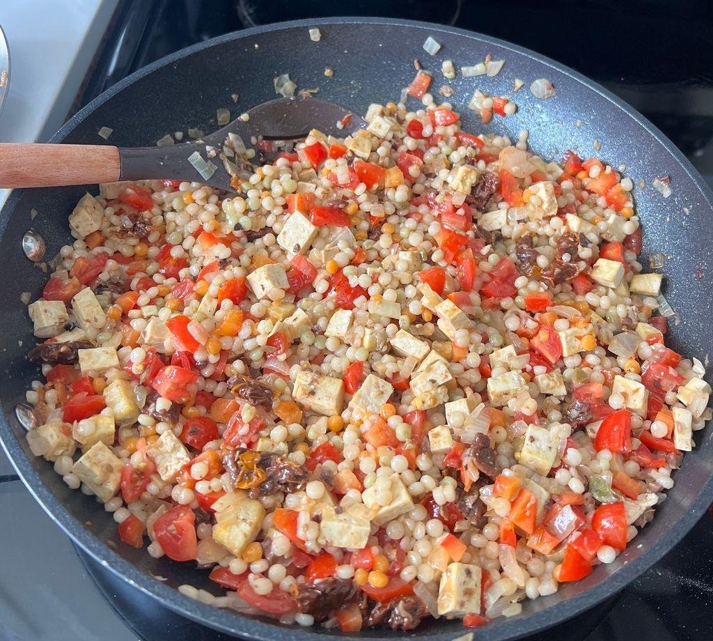 Vegan Couscous with Tofu